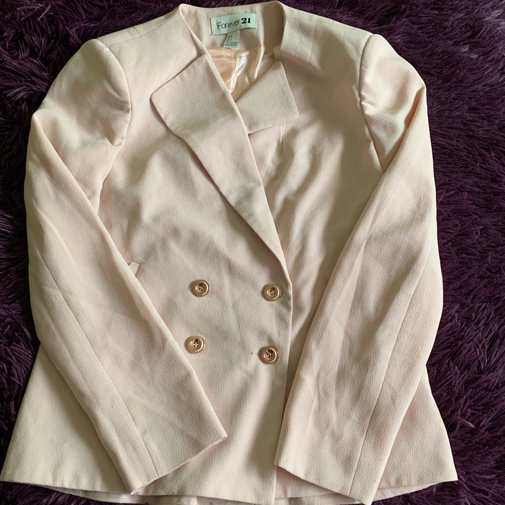 Light pink blazer